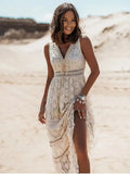 Rowe | Lace Tiered Maxi