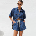 Saya | Denim Shirt Co-ord