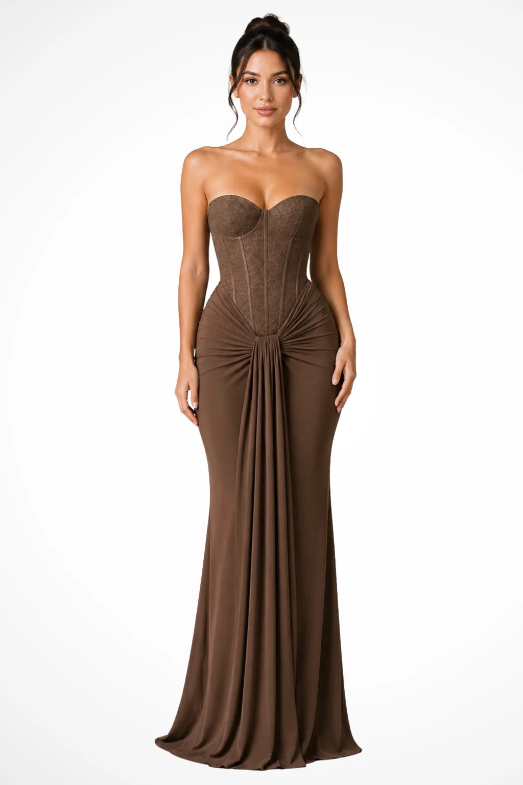 Tess | Lace Corset Gown