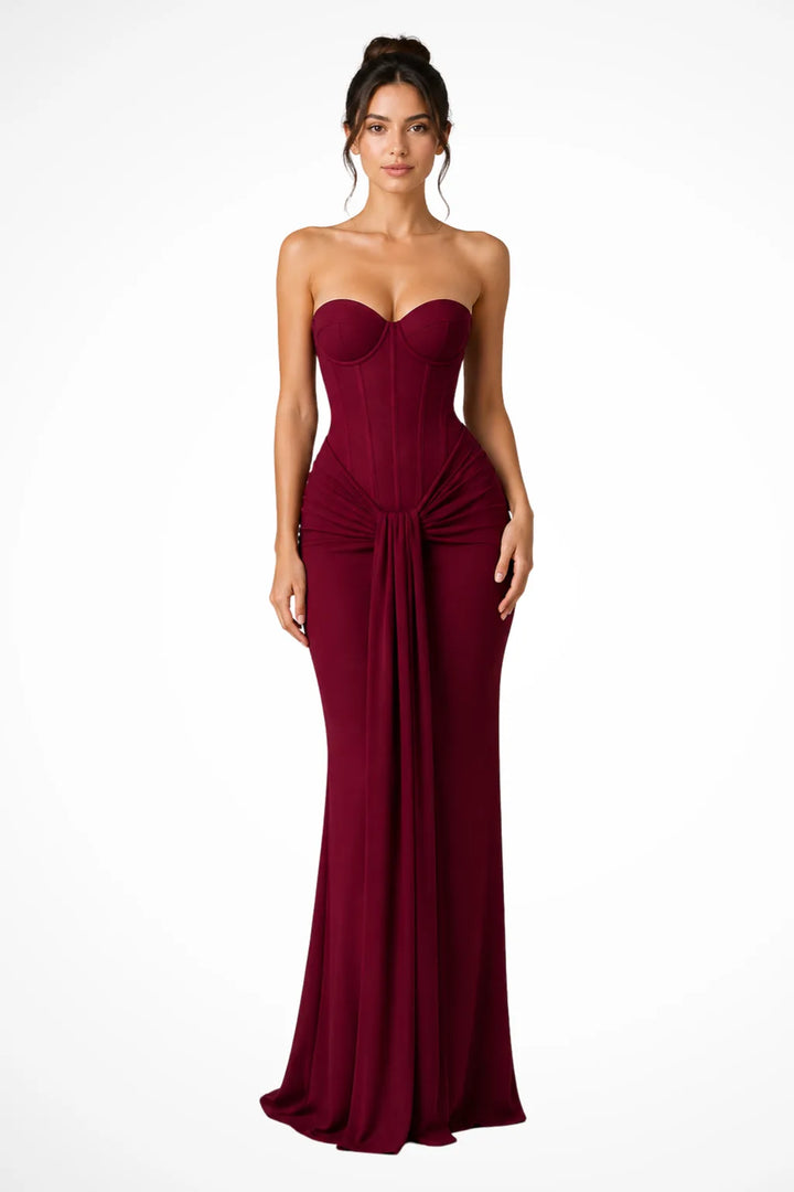 Tess | Lace Corset Gown