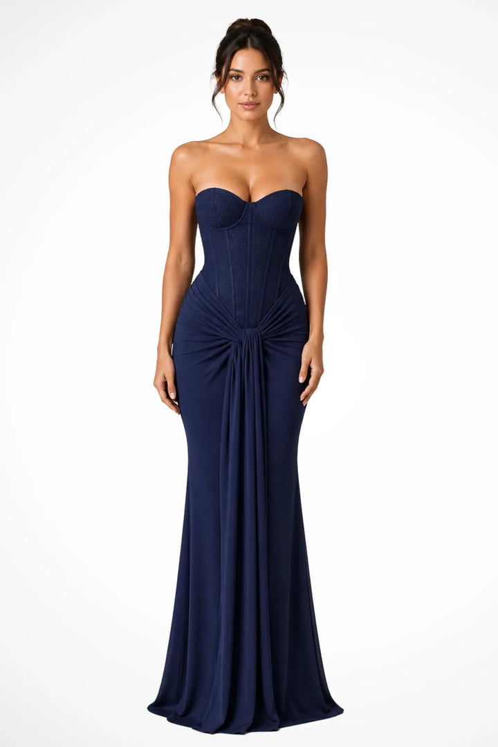 Tess | Lace Corset Gown
