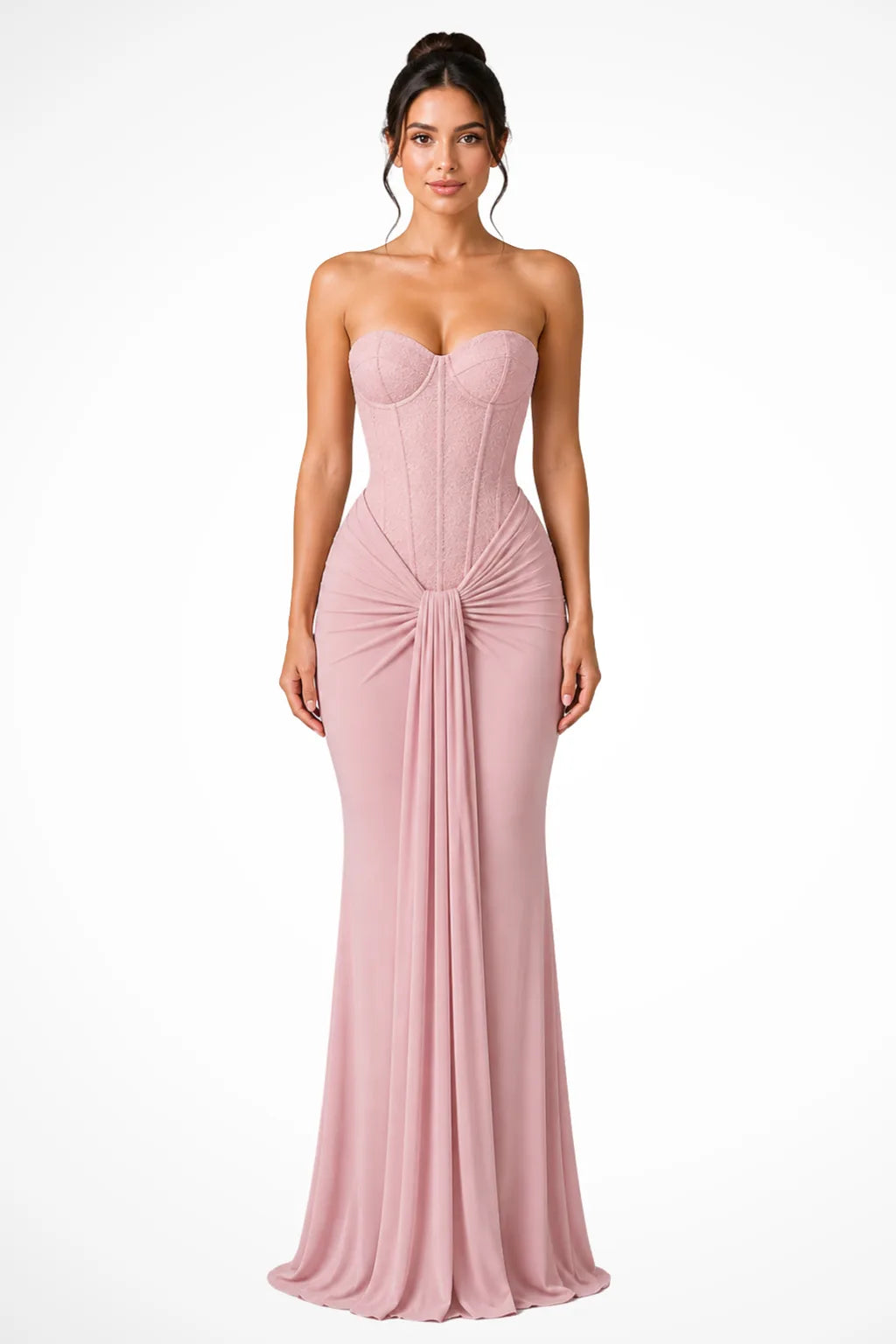 Tess | Lace Corset Gown