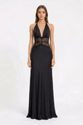 Vera | Lace Insert Gown