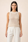 Vex | Open Knit Tank Top