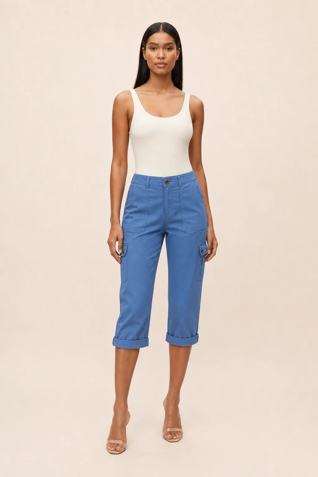 Yara | Cargo Capri Pants