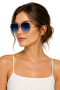 Ysa | Square Double Bridge Sunglasses