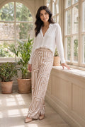 Zadie | Geo Print Trouser Set