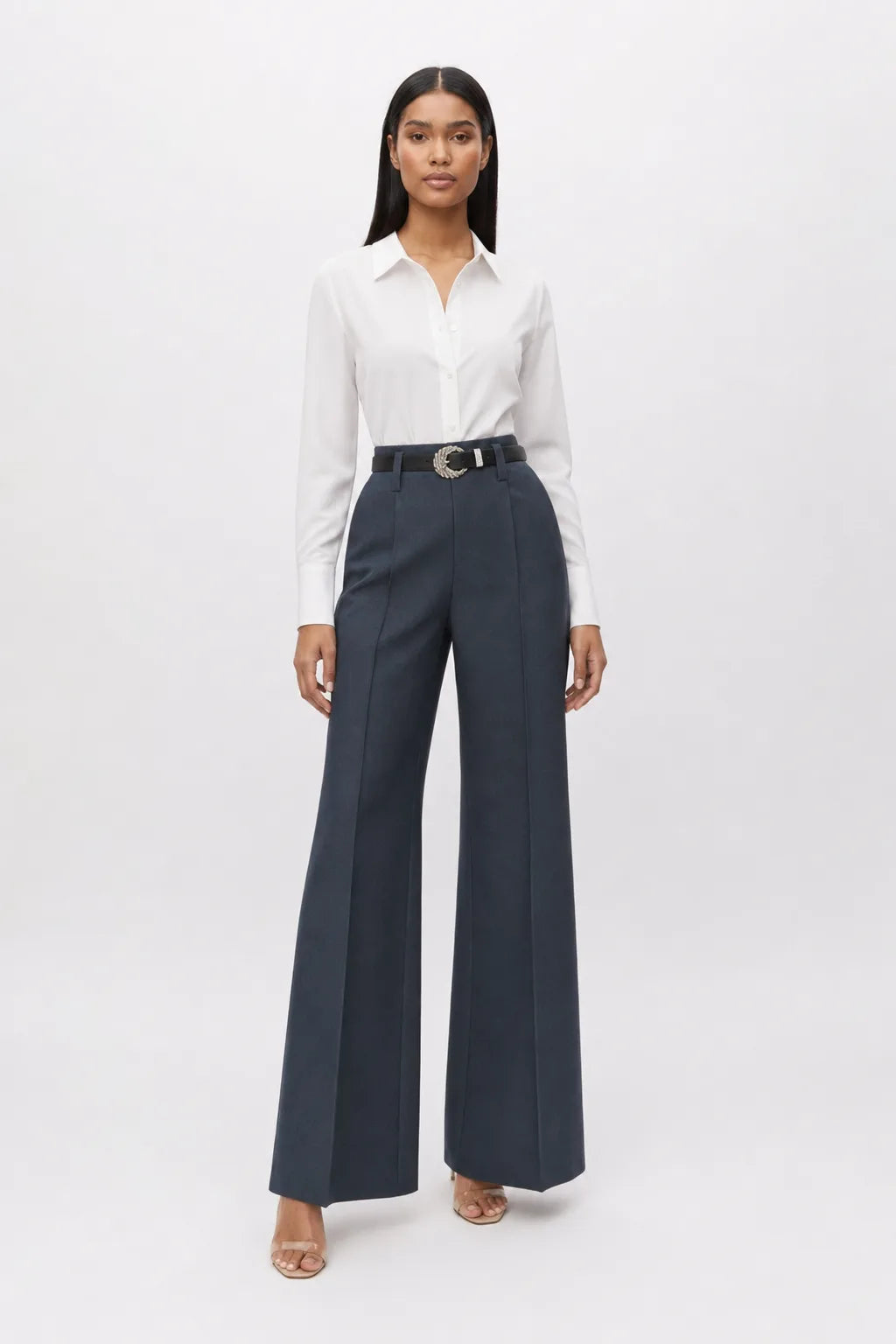 Zola | Belted Wide Leg Pants