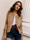 Zora | Gold Button Jacket